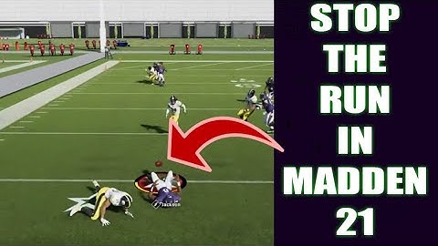 HOW TO STOP THE RUN IN MADDEN 21 (QB Draw, I-Forms, Strong, etc.)