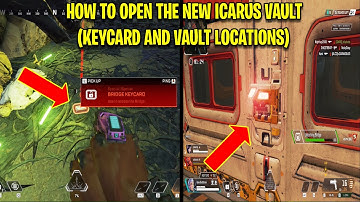 How to Open the New ICARUS Vault in Olympus(Keycard and Vault) Locations - Apex Legends Season 9