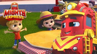 Nate’s Mighty Pancakes and MORE | Mighty Express Clips | Cartoons for Kids