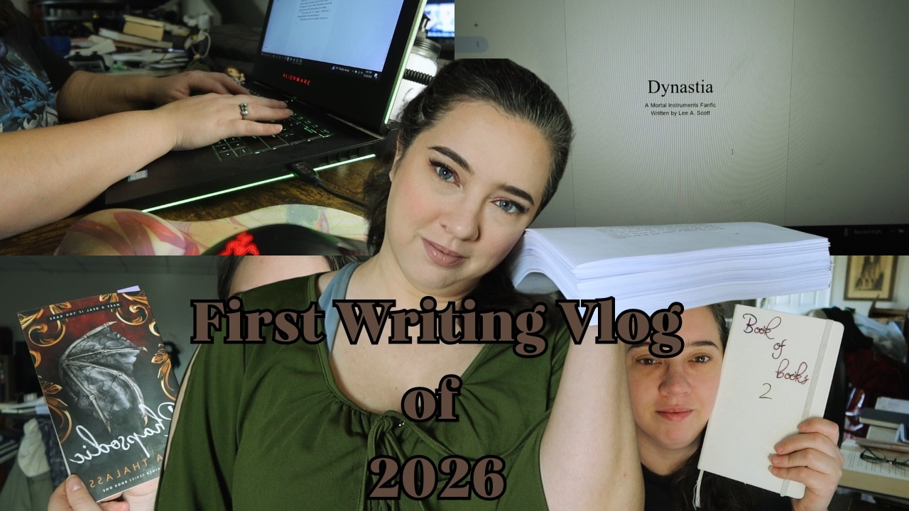 My First Writing Vlog of 2026| Writing Vlog - YouTube
