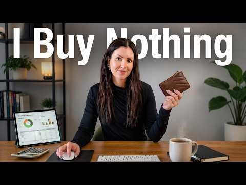 I bought nothing for 2 years and paid off $85,000 debt