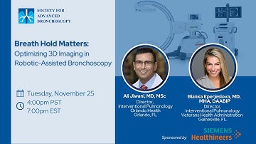 NOV 2025 | Breath Hold Matters: Optimizing 3D Imaging in Robotic Assisted Bronchoscopy