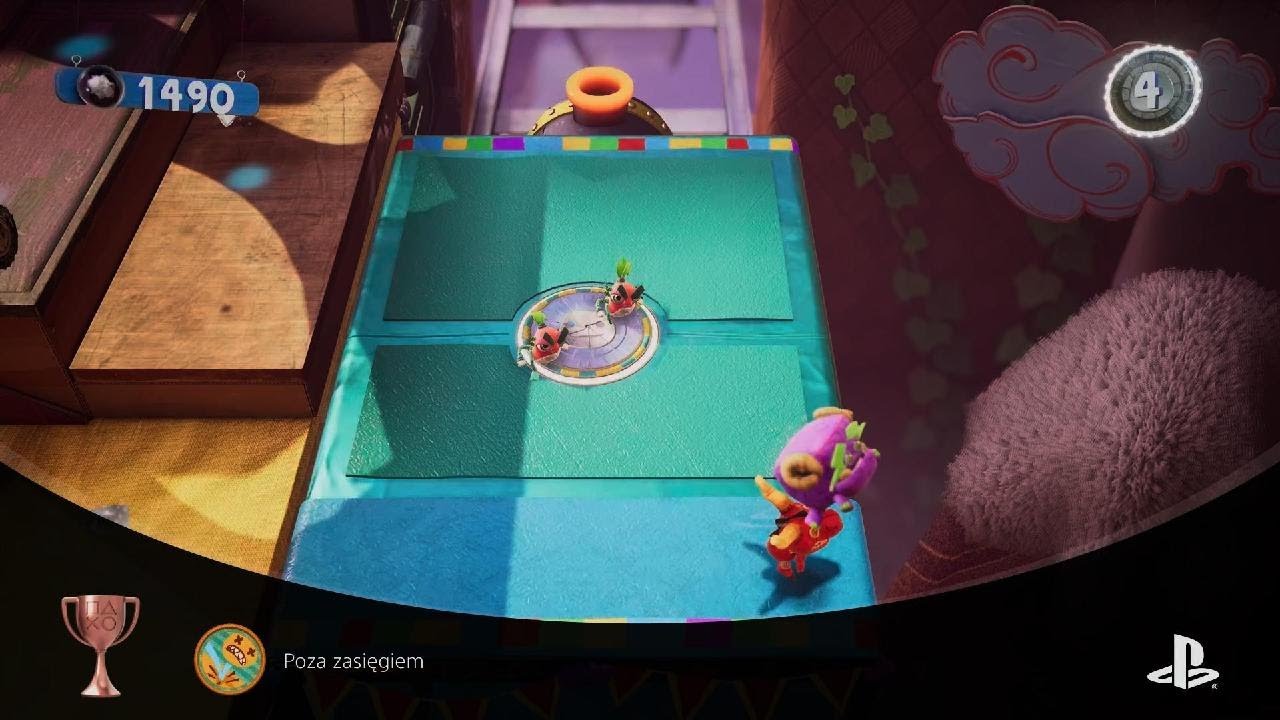 Sackboy: A Big Adventure Out of bounds Trophy. 42/46