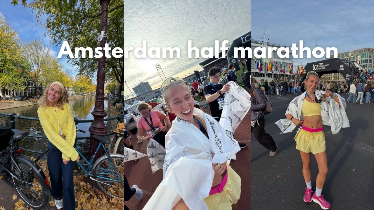 Видеоблог Амстердамского полумарафона