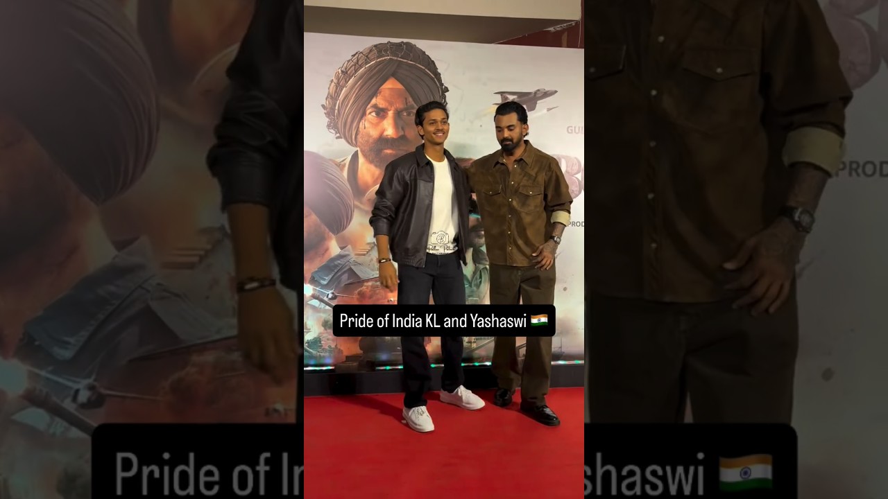 Pride of India KL and Yashaswi 🇮🇳 for Border 2 Screening 