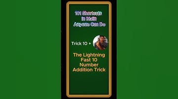 Add 10 consecutive numbers in under 3 seconds