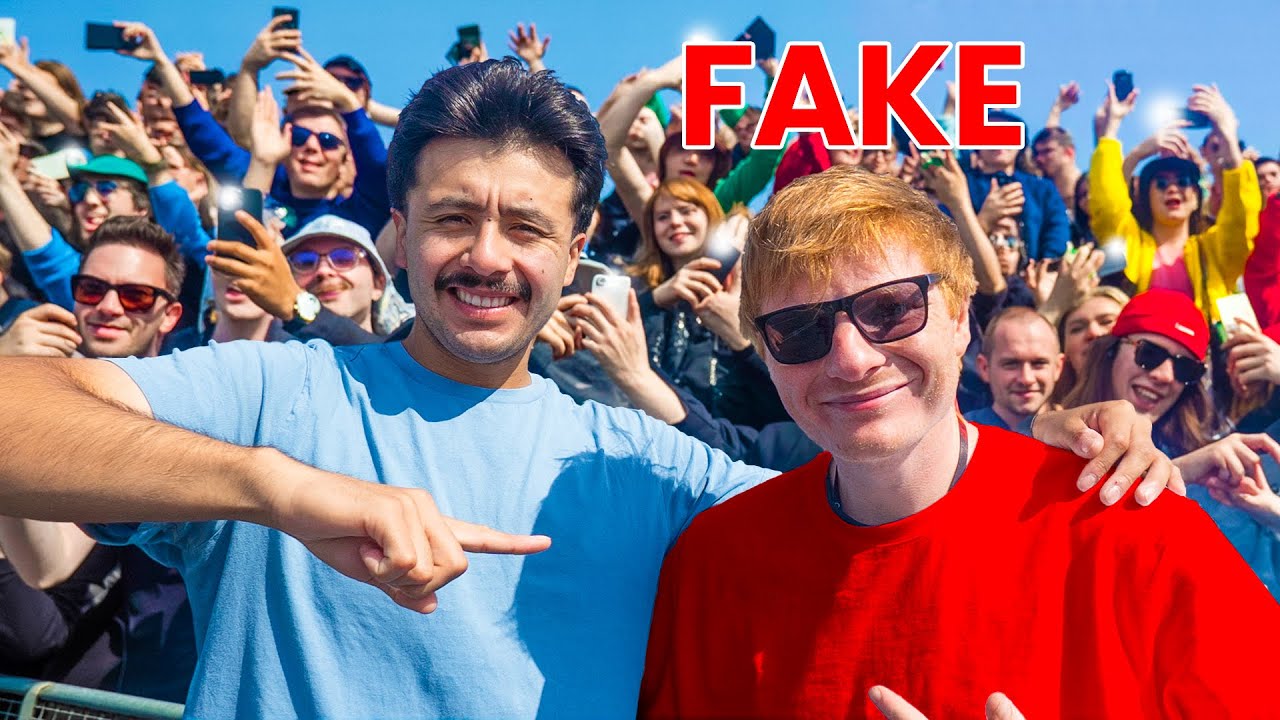 Fake Ed Sheeran Prank *RAVE SHUTDOWN*