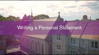 Writing a Personal Statement | AECC University College