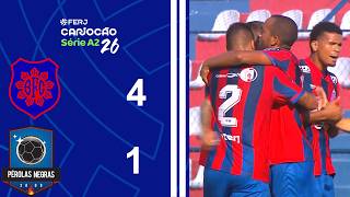 CARIOCA SÉRIE A2 - TAÇA SANTOS DUMOUNT - 6ª RODADA - BONSUCESSO 4X1 PEROLAS NEGRAS