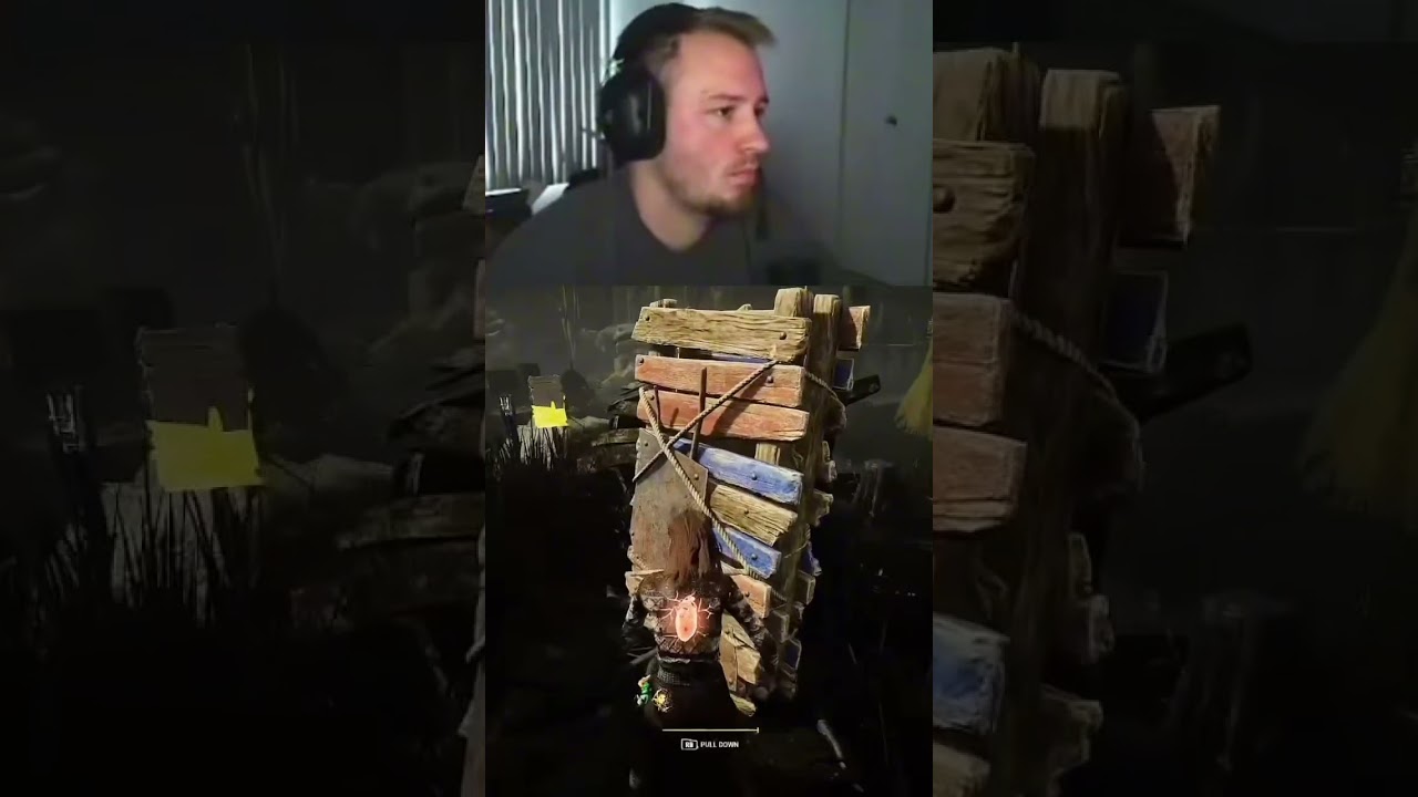 Day 5 of sucking at dbd couldnt avoid his shots to save my life 🤣👀 