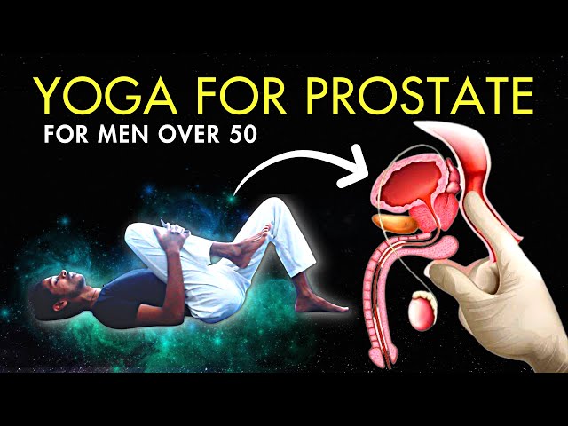 Yoga for Prostate Problems | Men Over 50s | Best Prostate Exercise at Home @yogawithamit class=