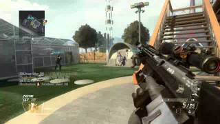 Amazing 720 No Scope Cross Map!  - Black Ops 2