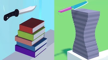 Almost Cut vs Slice Master - Very Satisfying and Relaxing ASMR Slicing Game