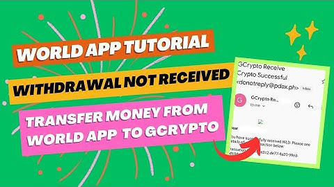 World App Withdrawal Not Received, Unavailable Token World Coin & Under Maintenance Gcrypto 2025
