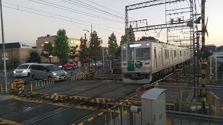 近鉄8800系FL04編成の普通橿原神宮前行きと京都市営地下鉄10系1118Fの普通国際会館行き 寺田駅