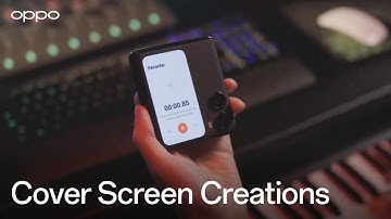 OPPO Find N2 Flip | Composing With the Cover Screen
