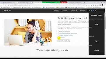 واجهة برنامج ArcGIS Pro