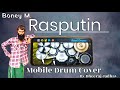 Boney m rasputin  mobile drum cover  by dheeraj jadhav  instagram reels viral song