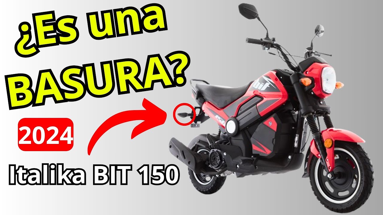 DECEPCIÓN!! Italika BIT 150 - Motos Malas 2024