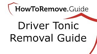 Remove Driver Tonic Virus