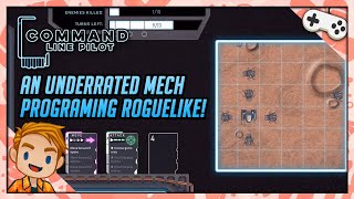 AN UNDERRATED MECH PROGRAMING ROGUELIKE! | Let's Play Command Line Pilot | PC Gameplay