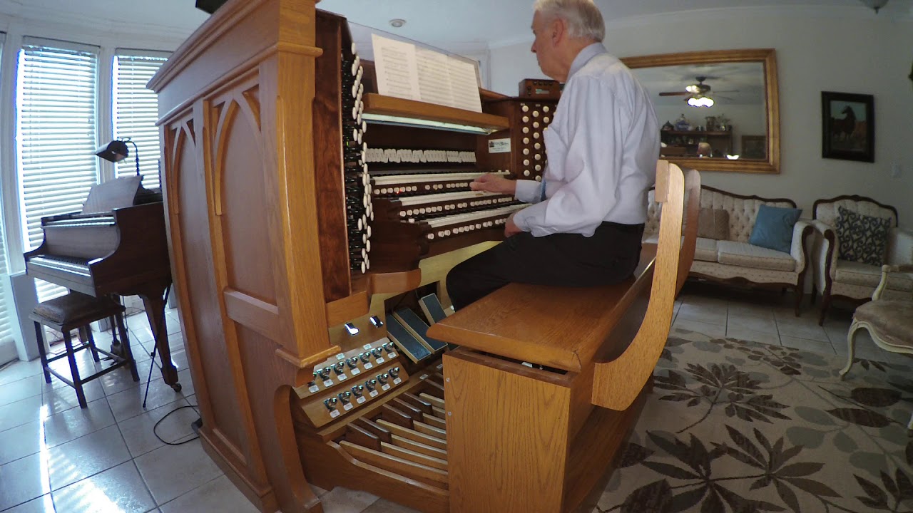 Organ Hymn 'Lead, Kindly Light' for home singing. YouTube