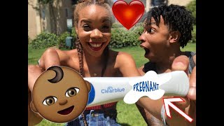OUR PREGNANCY ANNOUNCEMENT!!!! (Our Rainbow Baby)