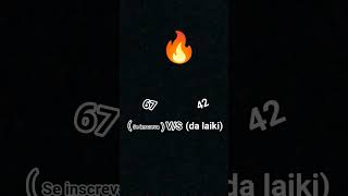 67 v/s 42 🔥🔥🔥🔥