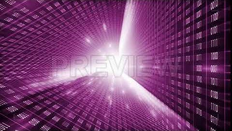 Binary Code Background For Cloud Computing Stock Motion Graphics