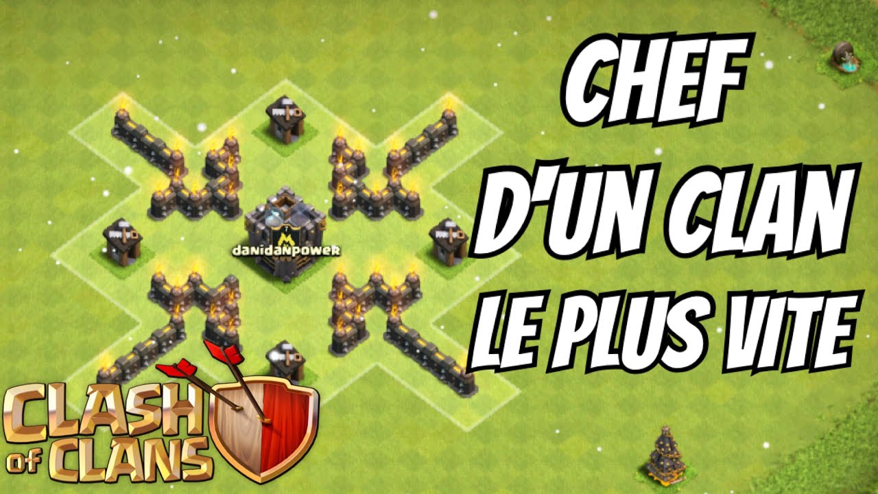 Clash Of Clans | DÉFI ~ ETRE CHEF D'UN CLAN LE PLUS RAPIDEMENT ! FT