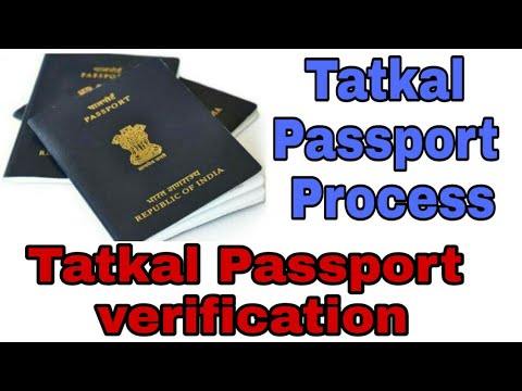 How to apply for tatkal passport ...