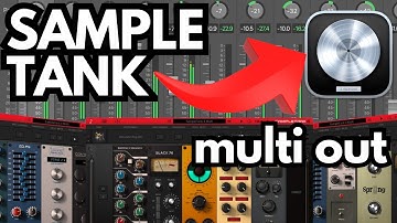 How to Create Multiple Outputs with SampleTank in Logic Pro 11 – Step-by-Step Guide!