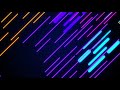 Rounded Neon Yellow and Blue lines Background Looped Animation | Free Version