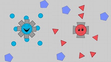 [DIEP.IO] HOW TO KILL OVERLORD EASILY - OCTO TANK 153K -  (DIEP.IO - FFA GAMEPLAY)