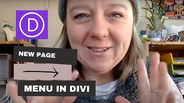 How to Add a New Page to Your Dropdown Menu | Divi Theme WordPress Tutorial