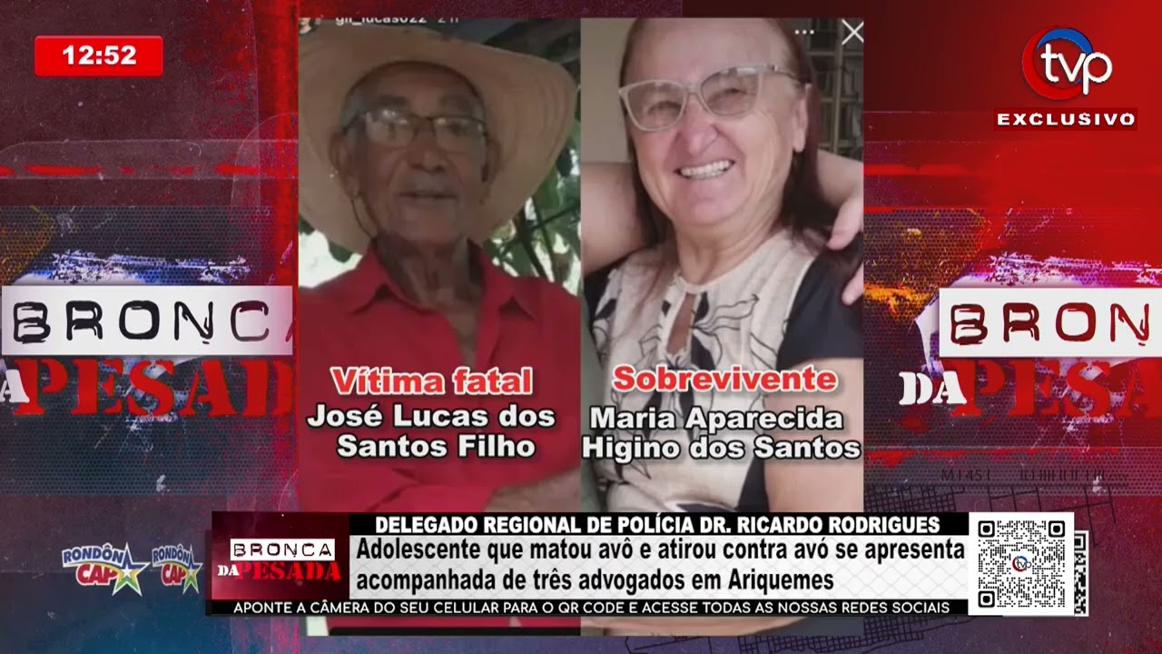 PART 2 Neta é suspeita de matar o avô a tiros e tentar executar a própria avó na zona rural