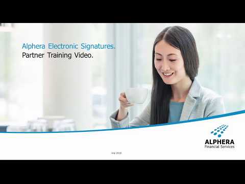 ALPHERA e-Sign on premise