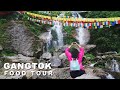 GANGTOK FOOD TOUR | Momo | Nepali Thali | Laphing | Wai Wai Sadeko | Shaphaley | Shapta | Tingmo