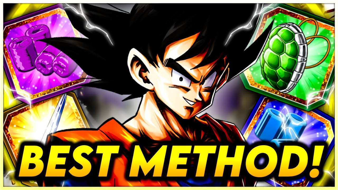 BEST METHOD TO FARM TRAINING ITEMS FAST IN DOKKAN! DBZ Dokkan Battle