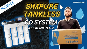 How to Install SimPure Tankless RO System | Alkaline & UV