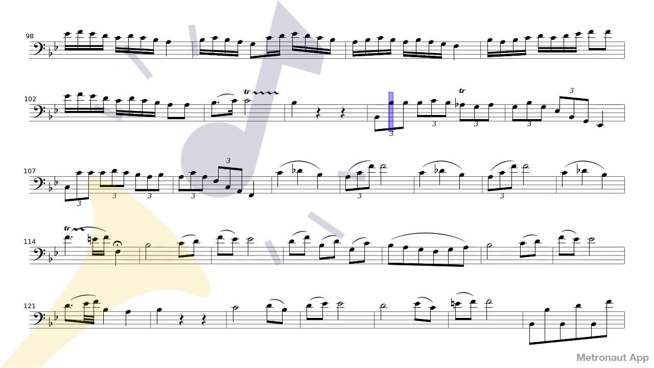 Wolfgang Amadeus Mozart Bassoon Concerto K.191/186e III. Rondo