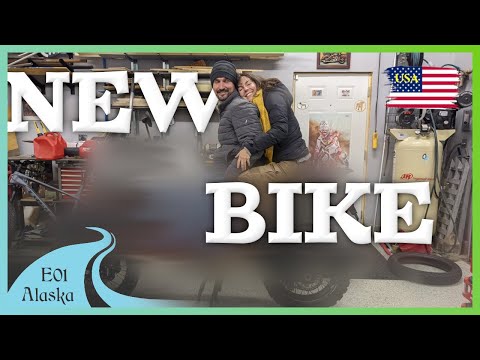 We Got a New Motorcycle! – [Alaska E01] Moto Travel Diaries