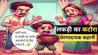 लकड़ी का कटोरा | Wooden Bowl | Inspirational Story In Hindi | Motivational Story