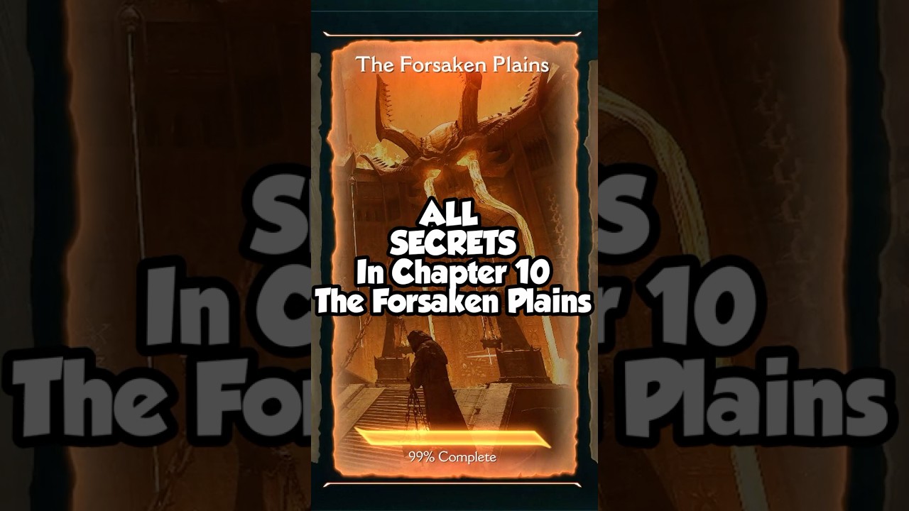 All Secrets And Collectibles In Chapter 10 The Forsaken Plains (DOOM The Dark Ages)