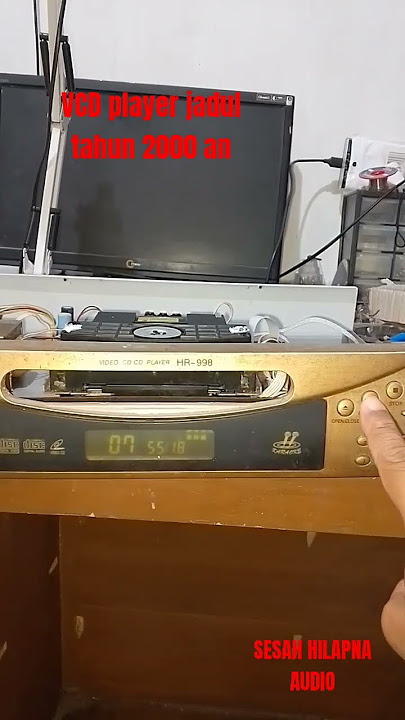 VCD PLAYER JADUL #hifi #retro #powerrakitan #stereo #soundsystem #powerombro #powerrumahan #audio