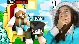 UN HATER SI FINGE ME E SCHIAVIZZA I MIEI FAN SU MINECRAFT! screenshot 1