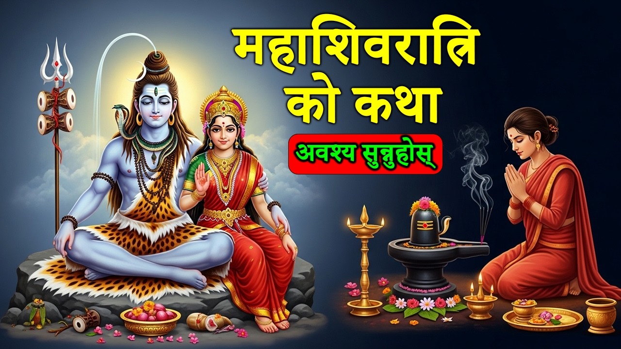 महाशिवरात्रि व्रत कथा | Mahashivratri Vrat Katha | Mahashivratri Ko Katha | 2082