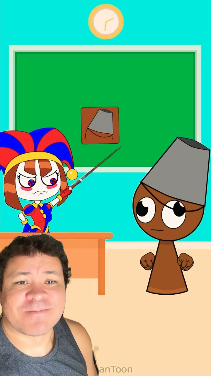 POMNI ENSINANDO O BRUD #mayumigames #sprunki #shortsvideo #youtubeshorts
