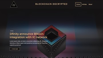 Crypto blog built with #html #css #javascript #ejs #expressjs #mongodb