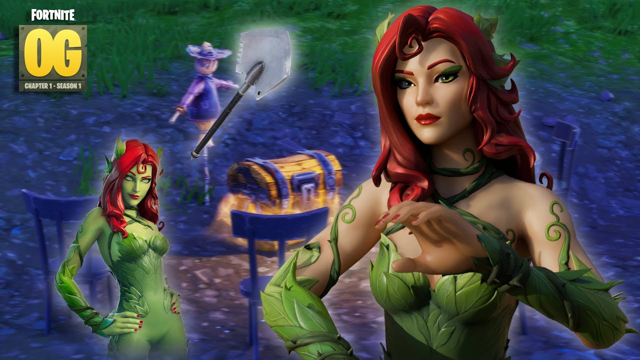 Fortnite 'Poison Ivy' Gameplay | Fortnite OG Season 1 (Before You Buy)